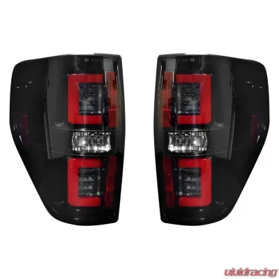 Recon Truck Accessories OLED Taillights Smoked Lense Ford F150 09-14 - 264368BK