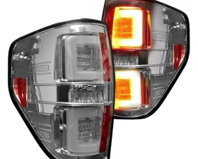 Recon Truck Accessories OLED Taillights Clear Lense Ford F150 09-14