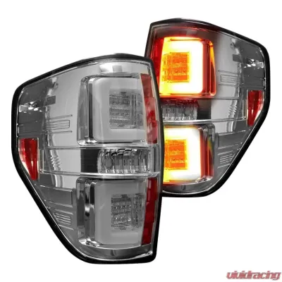 Recon Truck Accessories OLED Taillights Clear Lense Ford F150 09-14 - 264368CL