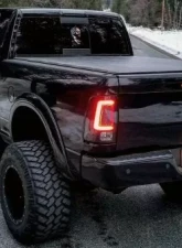 Recon Truck Accessories OLED Taillights Smoked Red Lense GMC Sierra 2nd Gen 07-13                                     - 264389RBK - Image 2