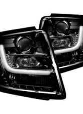 Recon Truck Accessories Projector Headlight Smoked Black Chevrolet Tahoe 15-20                                     - 264400BKC - Image 2