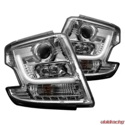 Recon Truck Accessories Projector Headlight Clear Chevrolet Tahoe 15-20 - 264400CLC