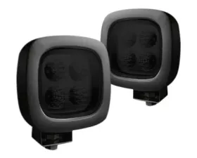 Recon Truck Accessories 1800 Lumen LED Driving Light Kit Black