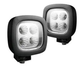 Recon Truck Accessories 1800 Lumen LED Driving Light Kit Clear