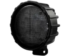 Recon Truck Accessories Driving Utility Light Black Chrome Internal Housing  Clear Lens w/Black Reinforced Housing