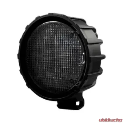 Recon Truck Accessories Driving Utility Light Black Chrome Internal Housing  Clear Lens w/Black Reinforced Housing - 264503BK