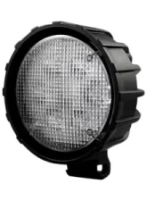 Recon Truck Accessories Driving Utility Light Chrome Internal Housing  Clear Lens w/Black Reinforced Housing                                     - 264503CL - Image 3