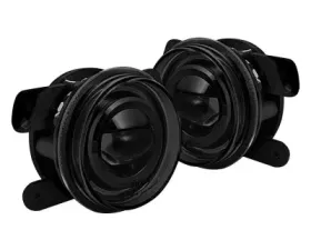 Recon Truck Accessories LED Fog Lights Smoked Black Jeep JK Wrangler 07-15