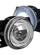 Recon Truck Accessories LED Fog Lights Clear Chrome Jeep JK Wrangler 07-15                                     - 264506CL - Image 2
