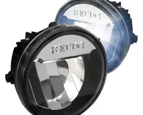 Recon Truck Accessories LED Fog Lights Clear Chrome Ford F150 09-14