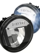 Recon Truck Accessories LED Fog Lights Clear Chrome Ford F150 09-14                                     - 264513CL - Image 2