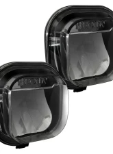 Recon Truck Accessories LED Fog Lights Smoked Black Ford Superduty 11-16                                     - 264514BK - Image 2