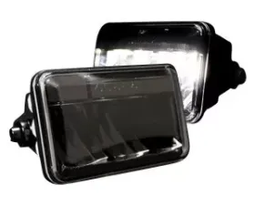 Recon Truck Accessories LED Fog Lights Smoked Black Ford F-150 2015-2022