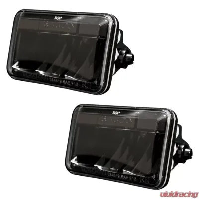 Recon Truck Accessories LED Fog Lights Smoked Black Ford F-150 2015-2022 - 264519BK