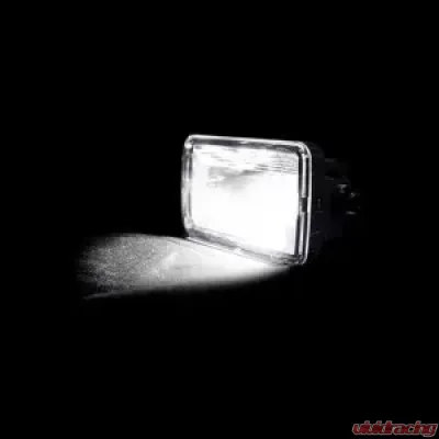 Recon Truck Accessories Fog Lights White LED w/ Built In Amber LED Turn Signal Ford F-150 2015-2022 - 264520BK