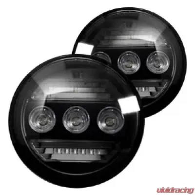 Recon Truck Accessories 3-Function Fog Light Kit Smoked Black GMC Sierra 15-17 | Chevrolet Silverado 15-17 - 264521BK