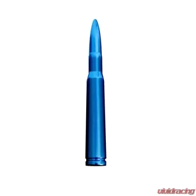 Recon Truck Accessories 5 Inch Bullet Shaped Aluminum Antenna Blue - 264ANT50BL