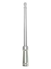 Recon Truck Accessories 12 Inch Threaded Antenna Mast Brushed Aluminum                                     - 264ANTBR - Image 2