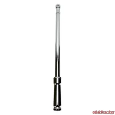 Recon Truck Accessories 12 Inch Threaded Antenna Mast Chrome - 264ANTCH