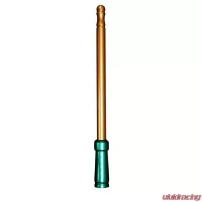 Recon Truck Accessories 8 Inch Aluminum Antenna Orange Green - 264ANTOG