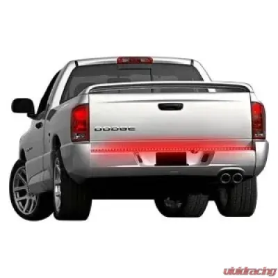 Recon Truck Accessories Hyperlite Red LED Line Of Fire Tailgate Light Bar 49 Inch - 26412