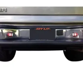 Recon Truck Accessories 3 Watt White LED License Plate Illumination Kit w/Red LED Rear Facing Running Lights