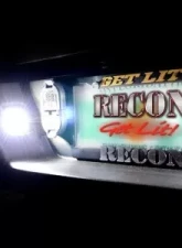 Recon Truck Accessories Ultra High 3 Watt White LED License Plate Illumination Kit Ford F150 15-17                                     - 264905 - Image 3