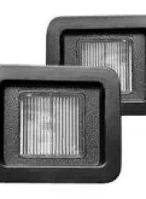 Recon Truck Accessories Ultra High 3 Watt White LED License Plate Illumination Kit Ford F150 15-17                                     - 264905 - Image 2