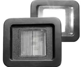 Recon Truck Accessories 3 Watt White LED License Plate Illumination Kit Ford F150 15-17