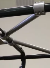 Rockhard 4x4 Unpainted Rear Overhead Angle Bars Jeep Wrangler TJ 1997-2002                                     - RH-1001-A - Image 3