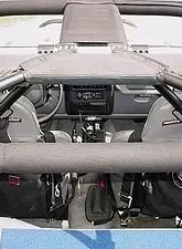 Rockhard 4x4 Unpainted Rear Overhead Angle Bars Jeep Wrangler TJ 1997-2002                                     - RH-1001-A - Image 4