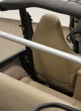 Rockhard 4x4 Unpainted Straight Across The Rear Bar Jeep Wrangler TJ | Unlimited LJ 1997-2006                                     - RH-1001-B - Image 4