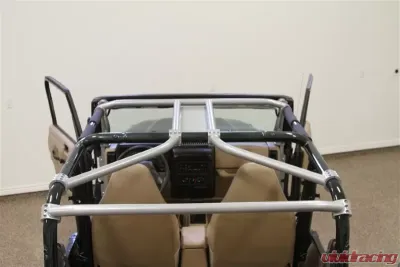 Rockhard 4x4 Unpainted Rear Overhead Angle Bars Jeep Wrangler TJ | Unlimited LJ 2003-2006 - RH-1001-F