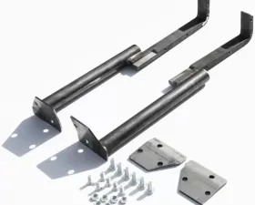 Rockhard 4x4 Unpainted Sport Cage Floor Mounts Jeep Wrangler YJ 1987-1995