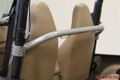 Rockhard 4x4 Unpainted Front Seat Harness Bar Jeep CJ7 | YJ 1979-1995 - RH-1004-A