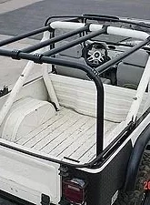 Rockhard 4x4 Unpainted Bolt-In Rear Sport Cage Jeep CJ8 Scrambler 1981-1986                                     - RH-1005-A - Image 2
