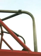 Rockhard 4x4 Unpainted Family Style Rear Side Bars & Overhead Angle Bars Jeep CJ7 1976-1978                                     - RH-1007-A - Image 3