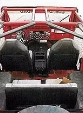 Rockhard 4x4 Unpainted Bolt-In Ultimate Sport Cage Jeep CJ7 1976-1978                                     - RH-1007 - Image 2