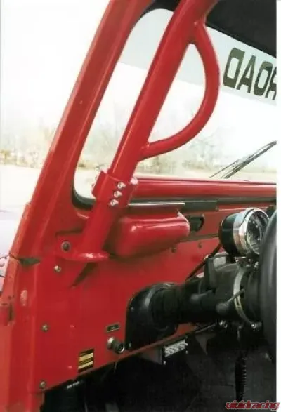 Rockhard 4x4 Unpainted Bolt-In Ultimate Sport Cage Jeep CJ7 1976-1978 - RH-1007