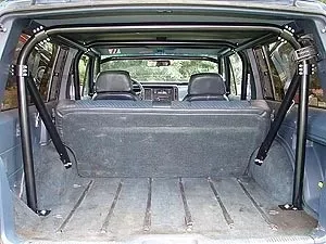 Rockhard 4x4 Unpainted Bolt-In Ultimate Sport Cage Jeep Cherokee XJ 2-Door 1997-2001 - RH-1012-3