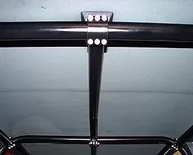 Rockhard 4x4 Unpainted Front Overhead Center Bar Jeep Cherokee XJ 4-Door 1984-1996