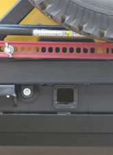 Rockhard 4x4 Bushwacker Flat Flares Patriot Series Rear Bumper w/ Tire Carrier Jeep Cherokee XJ 1984-2001                                     - RH-1013-D - Image 4