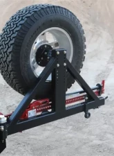 Rockhard 4x4 Patriot Series Rear Bumper w/ Tire Carrier Jeep Cherokee XJ 1984-2001                                     - RH-1013 - Image 5