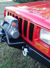 Rockhard 4x4 Bolt-On Winch Plate w/ Fairlead Mount Jeep Cherokee XJ | Comanche | Grand Cherokee WJ/ZJ                                     - RH-1015-A - Image 5