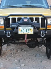 Rockhard 4x4 Patriot Series Front Bumper Jeep Cherokee XJ | Comanche 1984-2001                                     - RH-1015 - Image 3