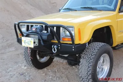 Rockhard 4x4 Patriot Series Front Bumper Jeep Cherokee XJ | Comanche 1984-2001 - RH-1015