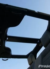 Rockhard 4x4 Unpainted Rear Overhead Center Bars Jeep Wrangler JK 4-Door 2007-2018                                     - RH-1030-A - Image 3