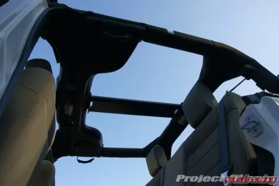 Rockhard 4x4 Unpainted Rear Overhead Center Bars Jeep Wrangler JK 4-Door 2007-2018 - RH-1030-A