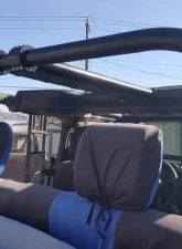 Rockhard 4x4 Unpainted Straight Across The Rear Bar Jeep Wrangler JK 2-Door 2007-2018                                     - RH-1030-B - Image 5