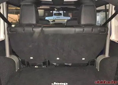 Rockhard 4x4 Unpainted Bolt-In Ulimate Sport Cage C-Pillar Brace Kit Jeep Wrangler JK 4-Door 2007-2018 - RH-1035